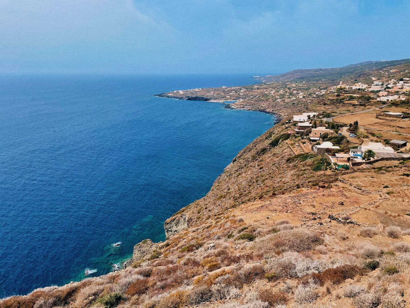 Una vista dell’isola